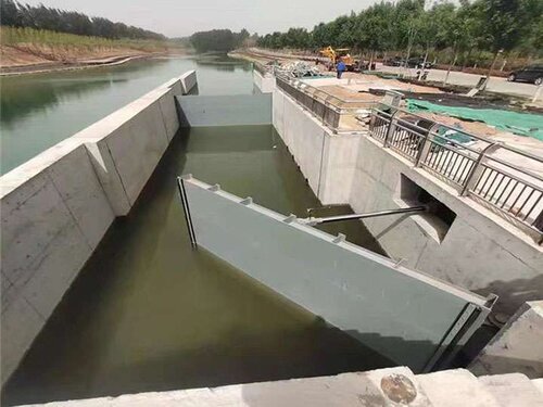 液压对开式钢制拦水闸门厂家