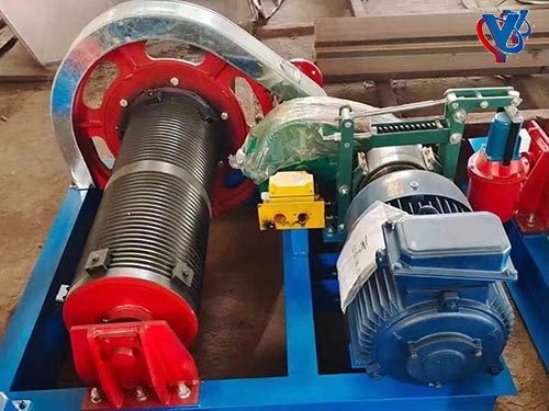 污水处理厂卷扬启闭机防腐蚀耐潮湿污泥池闸门启闭机现货产品图