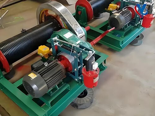 5吨小型卷扬启闭机手动操作小型渠道闸门启闭机批发整体外观 | 手动驱动 | 闸门整体结构展示