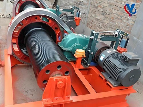 水库闸门卷扬启闭机双吊点同步运行大吨位定制厂家细节特写 | 通用型结构核心部件 | 核心功能展示