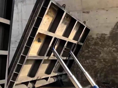 自动翻板闸门无动力水力自控渠道排灌翻板闸厂家批发细节特写 | 无动力驱动核心部件 | 核心功能展示