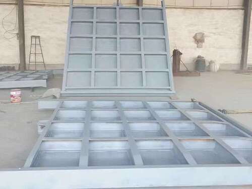 智能钢制闸门：远程控制城市管网（定制案例）整体外观 | 钢制 | 闸门整体结构展示