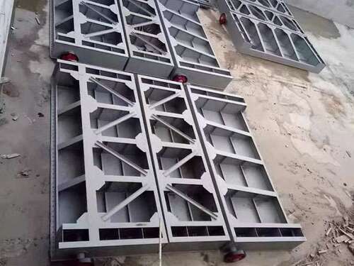 景观水系钢制闸门：生态造型装饰（价格优惠案例）案例实景图