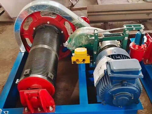 水库闸门卷扬启闭机双吊点同步运行大吨位定制厂家整体外观 | 通用型结构 | 闸门整体结构展示