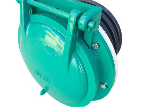 双向密封拍门：防渗漏防回流市政排水拍门（定制安装案例）案例实景图