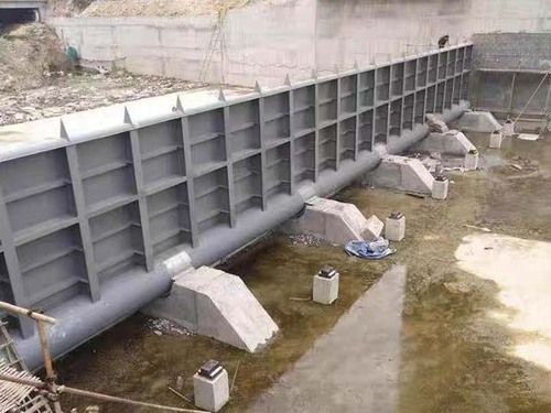 自动升降液压坝大跨度拦水河道治理专用厂家直供产品实物图