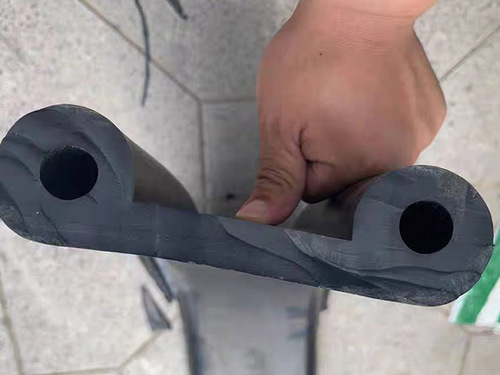 外贴式橡胶止水带安装便捷防渗漏市政工程止水材料批发整体外观 | 橡胶 | 水利设备整体结构展示