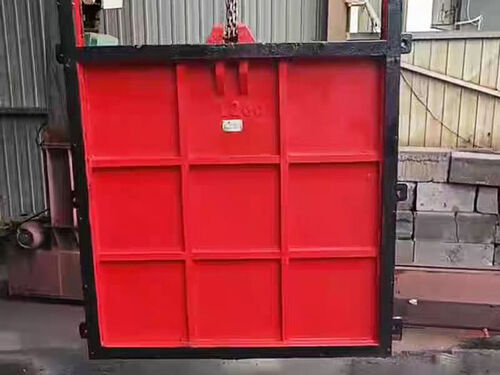 水库高抗压铸铁闸门：大流量泄洪适配（现货定制案例）案例实景图