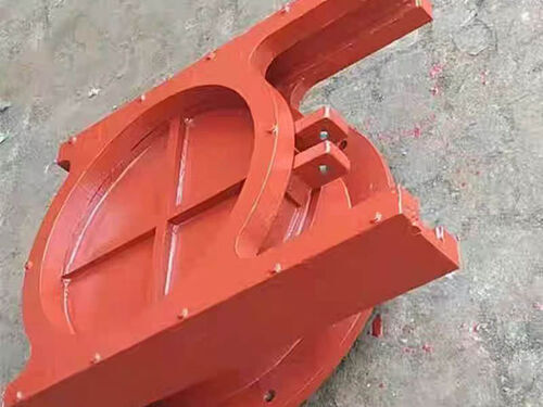 河道治理铸铁闸门：防冲耐磨生态修复专用（厂家案例）整体外观 | 铸铁 | 闸门整体结构展示